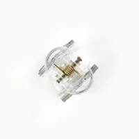 Краб для волос &laquo;Нежность&raquo;, 2.5 х 2 х 2 см