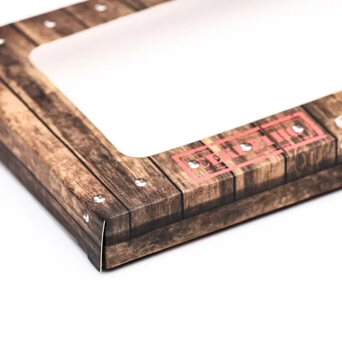 Подарочная коробка под плитку шоколада, с окном &laquo;Стратегический запас&raquo;, 17&times;8&times;1.4 см