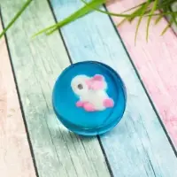 Мяч каучуковый &laquo;Игрушка&raquo;, 3,2 см, цвета МИКС