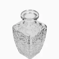 Ваза настольная стекло "Миниатюра" (набор 12 шт) 8-13 см, прозрачный