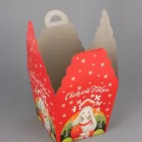 Коробка подарочная пасхальная &laquo;Красна девица&raquo;, 17&times;17&times;26 см