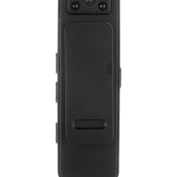 Видеокамера нагрудная CAM-16, 1920х1080, Full HD 1080p, 2 Мп, микрофон, чёрная