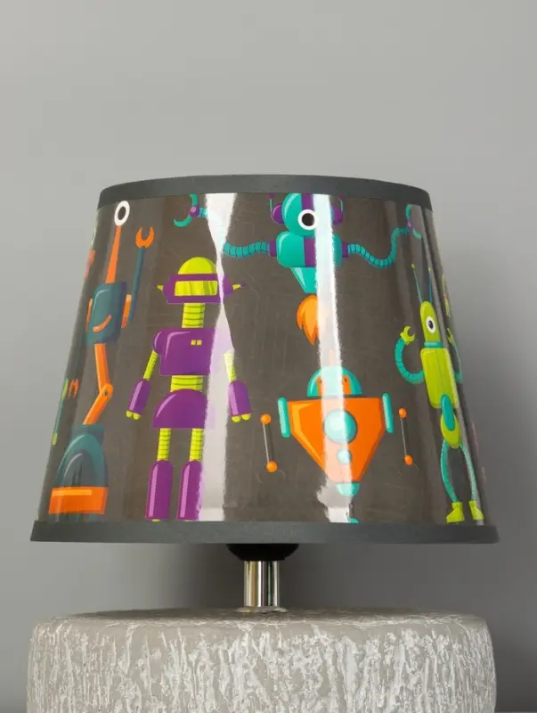 Настольная лампа "Суше" E27 40Вт серый 20х20х23 см RISALUX