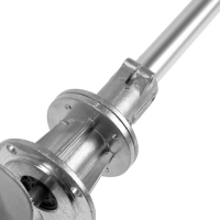 Насадка на триммер ТУНДРА, лодочный мотор, посадочное место 26 мм, шкив 9 зубьев