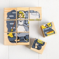 Кубики &laquo;Герои сказок&raquo;, 9 элементов