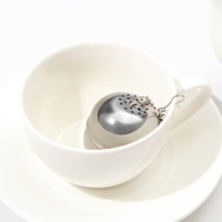 Ситечко для чая Доляна &laquo;Овальчик&raquo;, 4&times;3,5 см, цвет серебристый