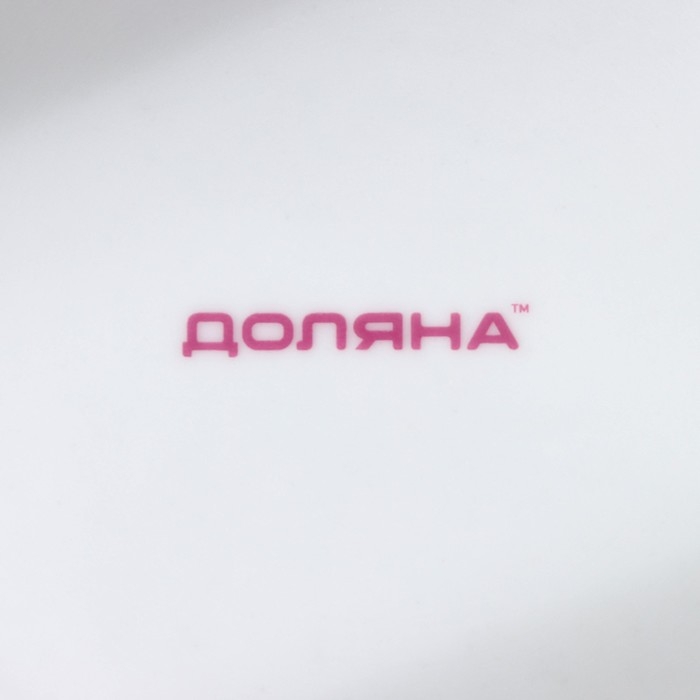 Набор детской посуды из керамики Доляна &laquo;Семья пандочек&raquo;, 3 предмета: кружка 230 мл, миска 400 мл, тарелка d=18 см