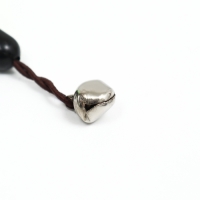 Игрушка-дразнилка для кошек "Змейка", с бубенчиком, зелёная