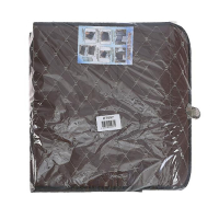 Органайзер кофр в багажник автомобиля HT-097, саквояж 48&times;32&times;30 см, коричневый, экокожа