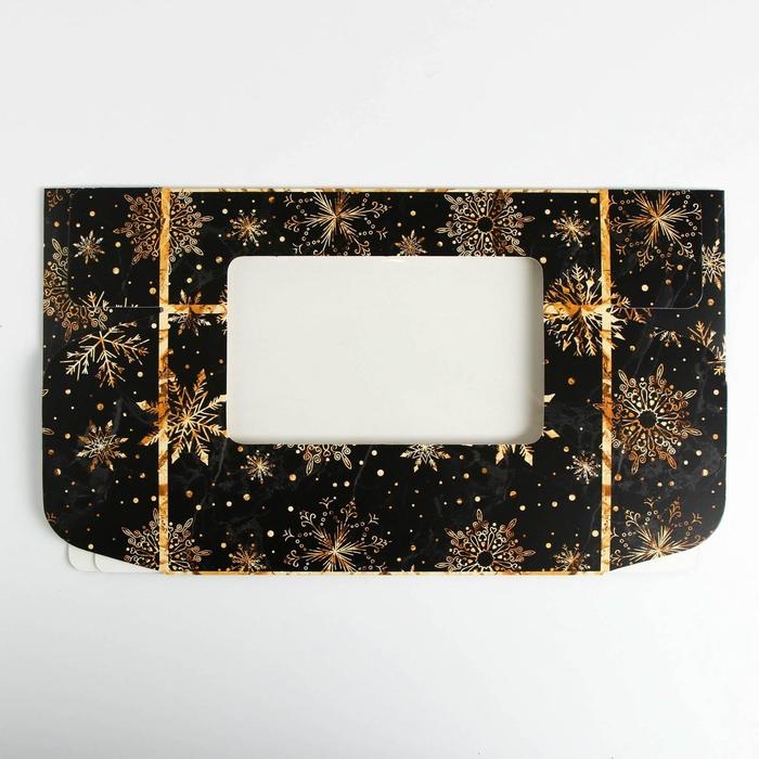 Коробка для эклеров с вкладышами &laquo;Пусть сбудутся желания&raquo;, 25,2 х 15 х 7 см, Новый год