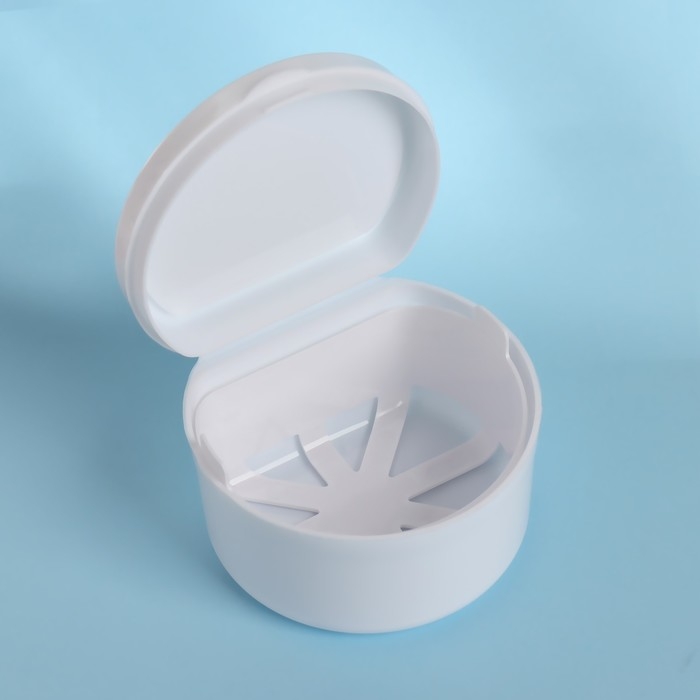 Контейнер для хранения протезов, 5,5 &times; 7,5 &times; 9 см, цвет МИКС