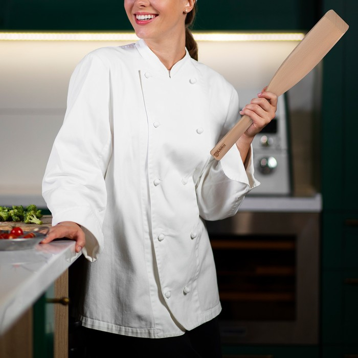 Веселка Adelica &laquo;Для Профи&raquo;, 50 см, толщина 1-2,5 см, рабочая часть ширина 7 см, ручка 4 см, бук