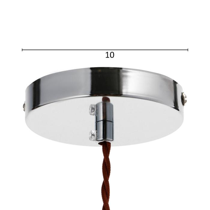 Светильник BayerLux 85506/1 LED 5Вт хром-прозрачный 18х18х23-123 см