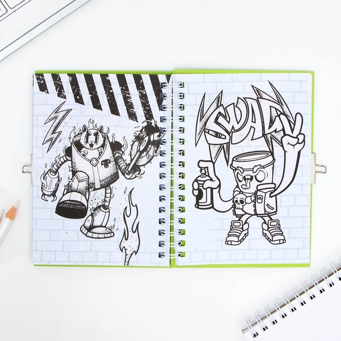 Анкета в твердой обложке на замочке &laquo;Для мальчиков&raquo;, А6 40 л