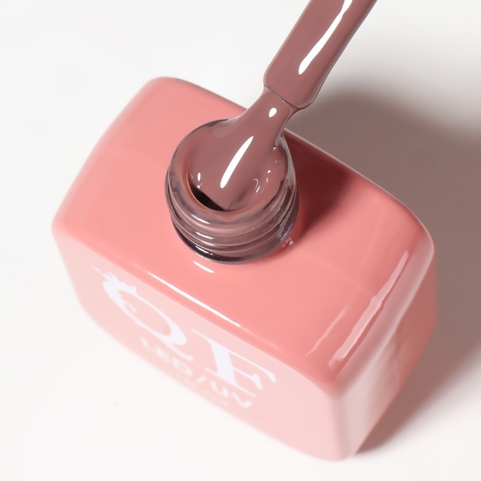 Гель лак для ногтей &laquo;SIMPLE&raquo;, 3-х фазный, 10 мл, LED/UV, цвет коричневый (117)