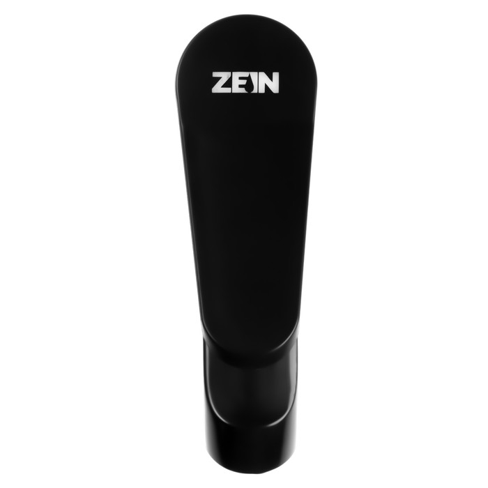 Смеситель для раковины ZEIN Z3719, однорычажный, длина излива 12 см, пластик, черный