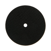 Насадка с липучкой для дрели и УШМ ТУНДРА, толстый резиновый диск, М14, с адаптером, 100 мм