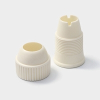 Набор кондитерский, 7 предметов: 2 мешка, 4 насадки d=2,5 см, адаптер