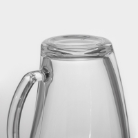 Кружка стеклянная &laquo;Шейп&raquo;, 320 мл
