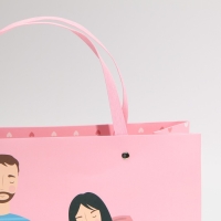 Пакет подарочный, упаковка, &laquo;С любовью&raquo;, 30 х 20 х 10 см