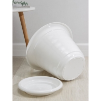 Горшок с поддоном &laquo;Виола&raquo;, 16 л, цвет белый