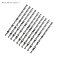Сверло по металлу ЛОМ, HSS, цилиндрический хвостовик, 2&times;50 мм, 10 шт.
