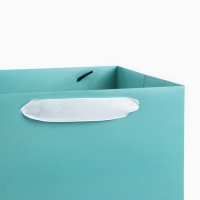 Переноска для цветов с вкладышем для фиксации, &laquo;Только для тебя&raquo;, тиффани, 35 х 20 х 20 см