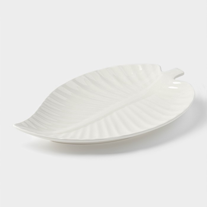 Блюдо керамическое &laquo;Лист&raquo;, 29&times;19&times;2 см