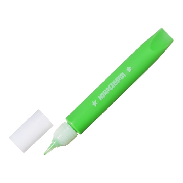 Краска по стеклу витражная Аппликация набор  6цв*10.5-11мл ЮНЛАНДИЯ шаблоны, 191758