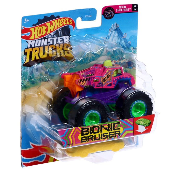 Машина &laquo;Базовый Монстр трак&raquo;, масштаб 1:64, цвета МИКС