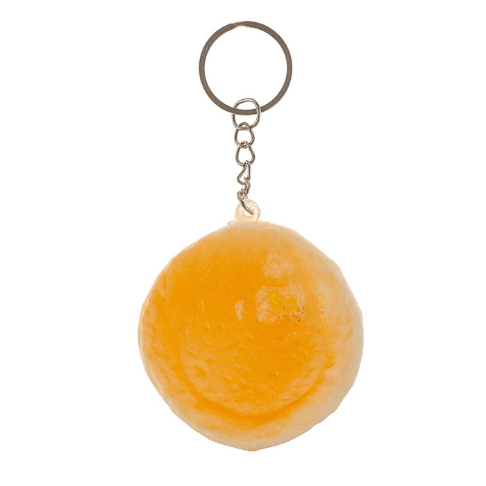 Мялка-сквиш &laquo;Булочка&raquo;, на брелоке, цвет МИКС