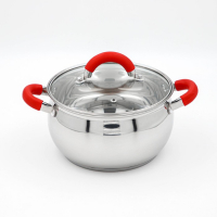 Кастрюля из нержавеющей стали Доляна &laquo;Вернер&raquo;, 2,5 л, d=18 см, с крышкой