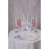 Свеча витая, 2,2х 25 см, белая, "Богатство Аромата"