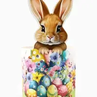 Ободок для кулича на Пасху &laquo;Зайчик&raquo;, 31.9&times;18 см