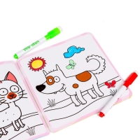 Многоразовая раскраска &laquo;Животные фермы&raquo;, 12 стр., 16 &times; 16 см, Синий трактор