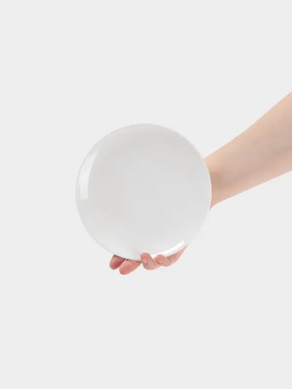 Тарелка Hanna Kn&ouml;vell, d=18 см, фарфор, белая