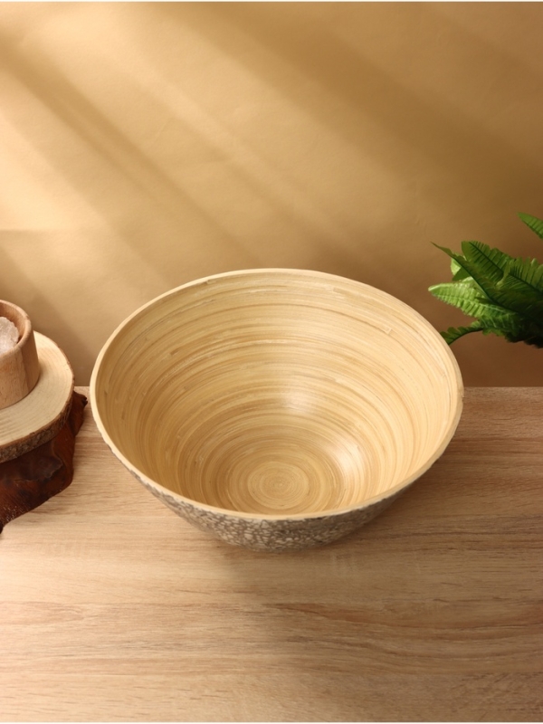 Салатник 29х29х13,5 см, бамбук