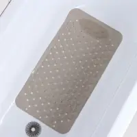 Коврик противоскользящий в ванну на присосках Доляна &laquo;Дороти&raquo;, 35&times;68 см, бежевый