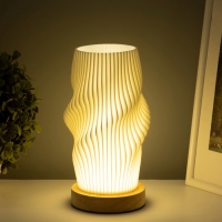 Светильник настольный "Волны" LED 3Вт USB диммер/провод 1,5м 11х11х20см