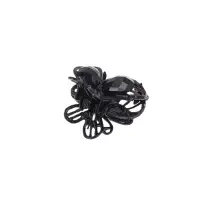 Крабик для волос &laquo;Чёрный ажур&raquo;, бабочка, 2.3 см