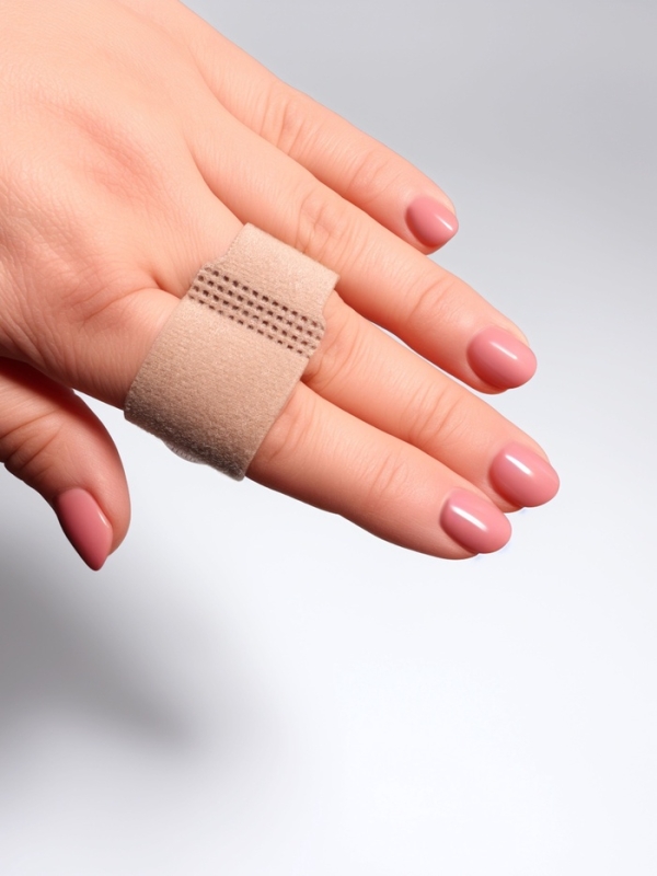 Корректор д/пальцев ног (ХБ,EVA) 11,5*2,5см (пара) беж пакет ОТ