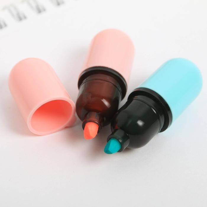 Набор текстовыделителей &laquo;Пилюли милоты&raquo;