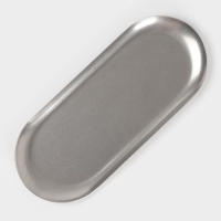 Тарелка овальная 26,2х11х1,5см, 201 сталь