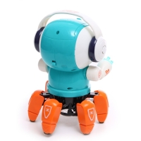 Робот музыкальный &laquo;Смарти&raquo;, русское озвучивание, световые эффекты, цвет зелёный