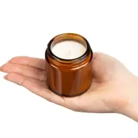 Свеча ароматическая Calore, кедр и кожа