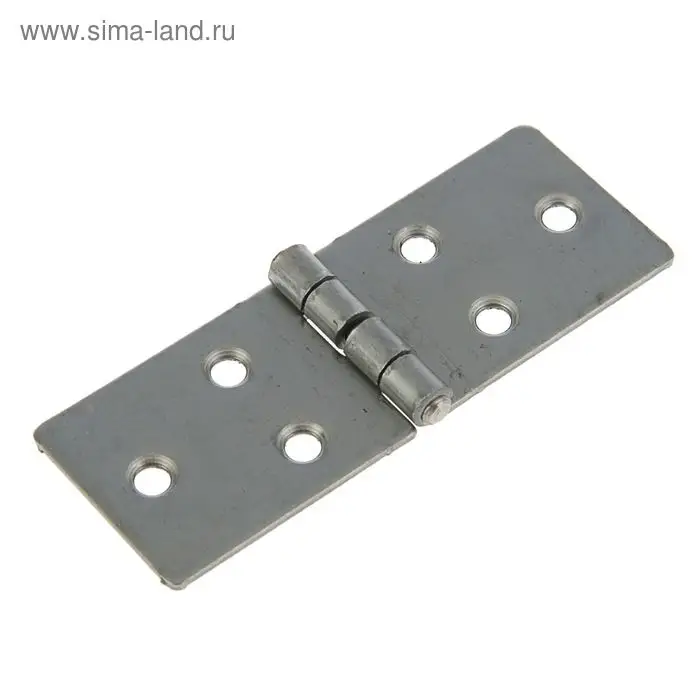 Петля карточная, 110 х 40 мм, без покрытия