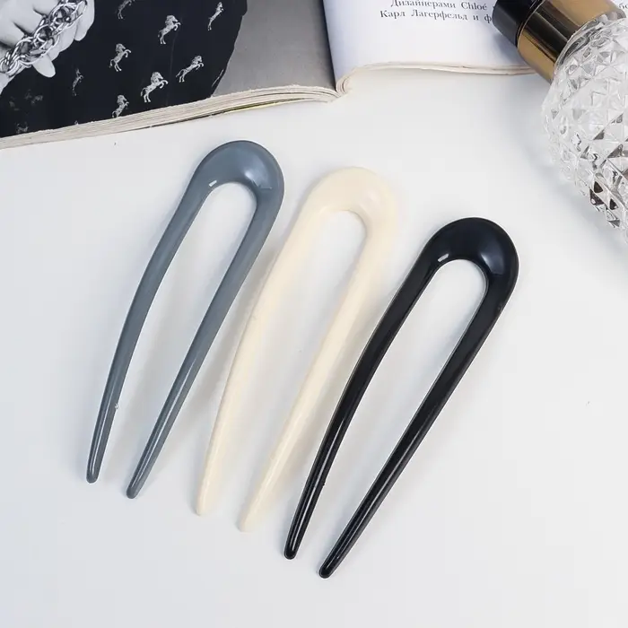 Шпилька для волос &laquo;Дуга&raquo;, 11.5&times;3 см, МИКС