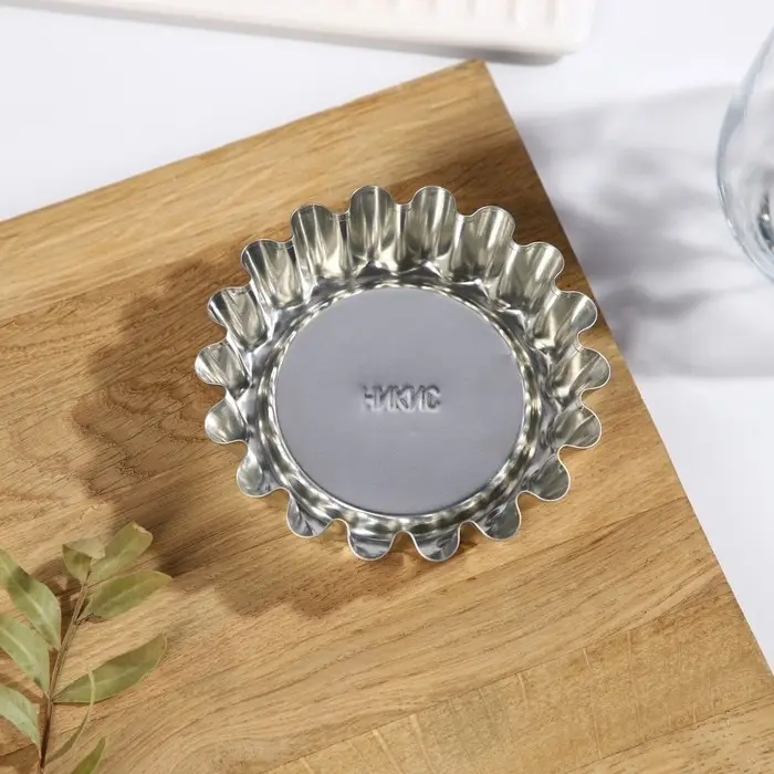 Форма для выпечки, 10,5&times;10,5&times;3 см, ФБ-2