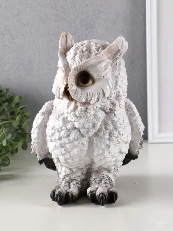 Фигура "Филин" с глиттером,