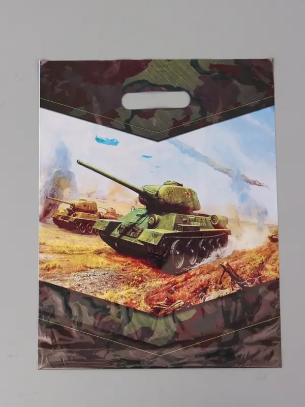 Пакет подарочный "Танклегенда" 40 х 31 см 60 мкм